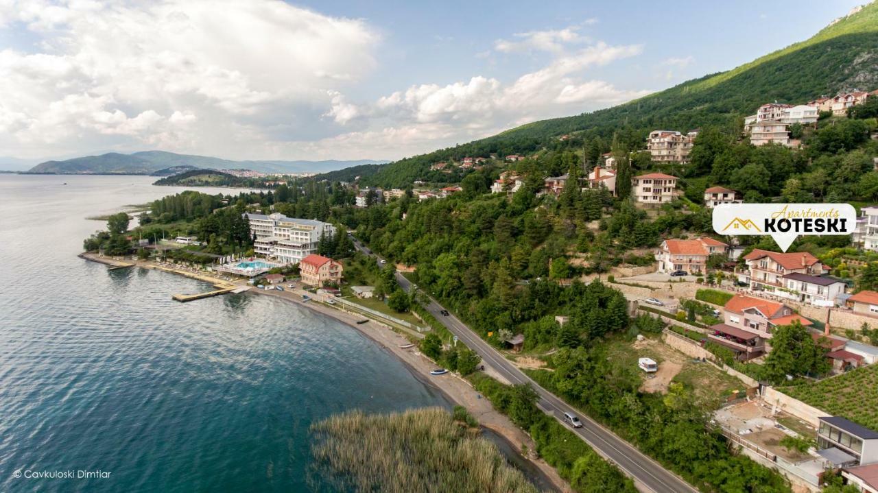 Apartments Koteski Ohrid Exterior foto